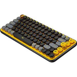 Logitech POP Keys Tastiera Meccanica Wireless con Tasti Emoji Personalizzabili, Layout ‎Francese AZERTY - Blast