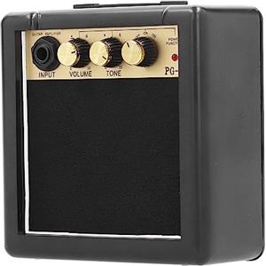 Naroote Amplificatore di Chitarra, Elegante Oratore di Bassi Portatili Mini Amplificatore di Chitarra, Classe Elettrica PG-3 3W per Chitarra Elettrica