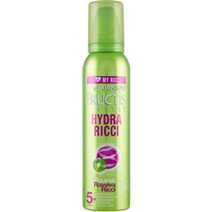 Garnier Fructis Hydra Ricci Mousse Fissaggio Extra Forte 150 ml - Nutrimento e Definizione per Ricci Perfetti