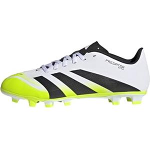 adidas Predator Club Firm Multi Ground Football Boots, Scarpe da Calcio Unisex-Adulto, Cloud White/Core Black/Lucid Lemon, 42 EU