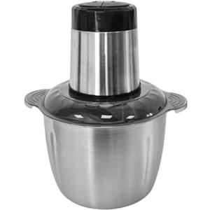 Generico Tritacarne | Frullatore di Carne Tritatore di Cibo,Robot da Cucina Multifunzionale in Acciaio Inossidabile Compatto da 2L per Tritare Cipolle, Cucina Domestica e Preparazione dei Pasti