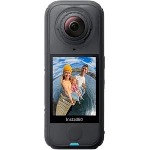 Insta360 X4 Air Nero grafite- Videocamera leggera 165g 8K 360, Selfie stick Invisibile, lenti sostituibili, prima registri poi inquadri, cover antivento integrata, stabilizzazione FlowState.