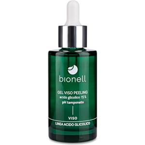 Generico Gel Viso Peeling chimico uso professionale Acido Glicolico 15% Bionell 50 ml con Ph tamponato trattamento estetico per pelli normali o delicate