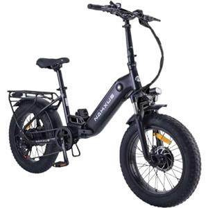 nakxus 20F213 e-bike pedelec pieghevole con pneumatico da 20 pollici, motore da 250W 80N.m, batteria agli ioni di litio da 36V per una lunga autonomia, e-bike per donne e uomini, Shimano a 7 velocità