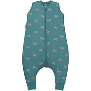 molis & co molis&co - Sacco Nanna con Piedini - Sacco Nanna Invernale per Bambini - Sacchi Nanna 2.5 tog con Piedini - 100% Cotone (Oeko-Tex 100) - Bows (3 Anni)