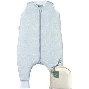 molis & co molis&co - Sacco Nanna con piedini - Sacco nanna invernale per Bambini - Sacchi Nanna 2.5 tog con piedini - 100% Cotone (Oeko-TEX 100) - Grey Print (1 anni)