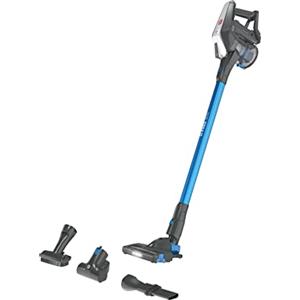 Hoover H-FREE 300 HF322PTA 011 Scopa Elettrica Ricaricabile Senza Fili, Senza Sacco, 240W, 0,7 L, Ciclonica, Autonomia 40 Min, Mini Turbo Spazzola, Grigio