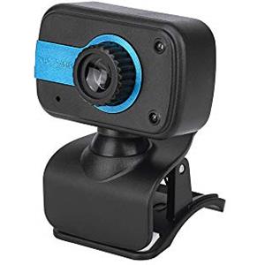 Generic Webcam HD portatile con microfono integrato 480p 30fps USB Plug Play Clip di montaggio per videocamera per conferenze online, riunioni, videochiamate, streaming live su notebook, laptop, PC desktop