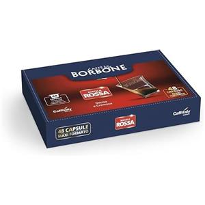 Generico Caffè Borbone Miscela ROSSA RED, 96 Capsule Compatibili Caffitaly System, Gusto Intenso e Cremoso, Formato Scorta -DD-