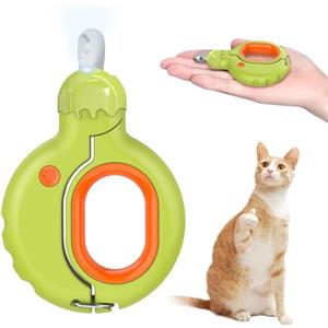 BIRDTOBR Tagliaunghie per Cani e Gatti, Tagliaunghie Cane e Gatto on Luce LED, Tagliaunghie Professionale in Acciaio Inox Affilato per Gatti, Cani di Piccola Taglia, Coniglio e Piccoli Animali