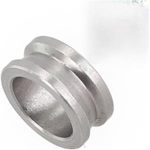 babominimer Rullo di ricambio per mulinello da pesca in acciaio inossidabile, cuscinetto guida liscio per mulinelli, accessorio resistente per ridurre l'attrito (11,2 x 8 x 4,8 mm)