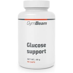GymBeam Glucose Support - Integratore per Glicemia - Formula Completa con 6 Ingredienti Attivi, Berberina e Cromo, Estratti Vegetali, L-Carnitina, Acido Alfa-Lipoico, Capsule Vegane, 90 cps