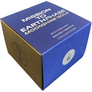 Swatch Orologio da Polso Moonswatch Omega X Mission to Earthphase Moonshine Gold Settembre