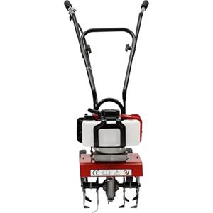 Wulimasun Motocoltivatore Benzina, 52 cc, aratore pneumatico, lavoro terreno, coltivatore a 2 tempi, maniglie sicure progettate per aratura, sillare, sarcler