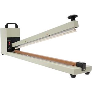 BRRIDE Sigillatrice a caldo 600 mm manuale impulso termosaldatrice 3 mm larghezza sigillatura sacchetti di plastica sigillatura 220 V impulse Heat Bag Sealer