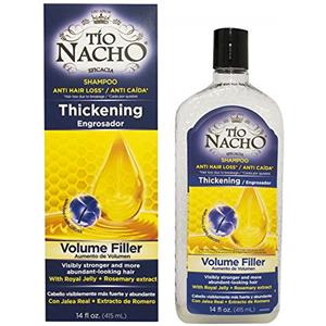 Tio Nacho Engrosador - Shampoo Anticaduta Con Pappa Reale Ed Estratto Di Rosmarino Per Capelli Visibilmente Più Forti e Spessi 415ml - Shampoo Thickening Volume Filler 14 Oz - Per Adulti Unisex