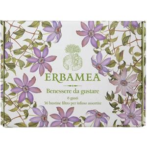 Erbamea Scatola Regalo Infusi - 36 Bustine di Infusi Biologici per Gusto e Benessere