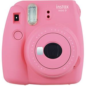 instax Fujifilm Instax Mini 9 Flamingo Fotocamera Istantanea, 62 x 46 mm, Rosa