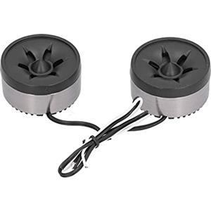 aqxreight Coppia Mini Altoparlanti Tweeter per Auto 30 Gradi Regolabili 25 8 Ohm per Subwoofer