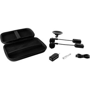 Hoite Sistema di ripresa per microfono a condensatore per sassofono con rotazione a 360°, wireless 2.4G, per chitarra, violino, fisarmonica, concerti e spettacoli all'aperto.