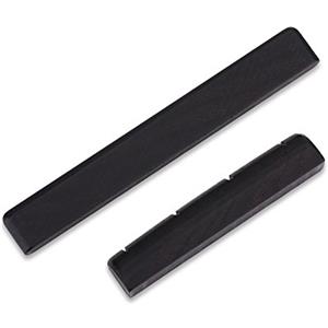 Bnineteenteam Sella per Ukulele,Parti di Riparazione per Sella e Dado in Ebano con Ponte per Strumenti Musicali a 4 Corde per Ukulele accessori da gioco Di Per Chitarra Elettrica