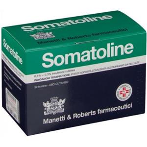 L.MANETTI-H.ROBERTS & C. SpA Somatoline Emulsione Cutanea per Cellulite e Adiposità Localizzata 30 Bustine Monodose 0,1+ 0,3% Uso esterno