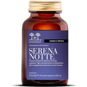 SALUGEA (RELOAD Srl) Serena Notte 60 capsule - Integratore per favorire il Sonno