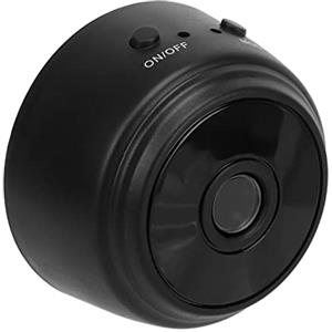 Elprico Mini telecamera A9, WiFi 1080p HD IP con copertura posteriore magnetica, mini videocamera wireless per la sicurezza domestica, micro videocamera di sorveglianza (nero)