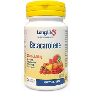 LONGLIFE SRL LongLife Betacarotene 25.000 U.I. 30 Compresse