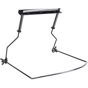 VGEBY Rack per Armonica, Supporto per Collo per Armonica Regolabile Supporto per Armonica in Metallo Durevole Supporto per Armonica a 10 Fori per Appassionati di Musica