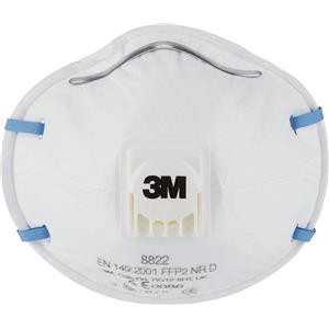 3M Mascherina facciale monouso 3M FFP2 Classic 8822