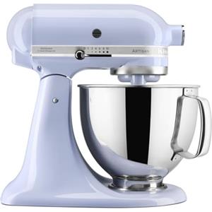 Kitchenaid Planetaria - Artisan - Robot da Cucina con testa inclinabile e 3 accessori - 4.8 L - Impastatrice - Lavanda
