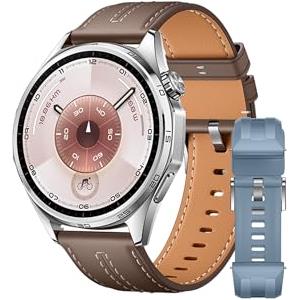 HUAWEI WATCH GT6 46mm Grey + HUAWEI EasyFit 3 Blue Strap