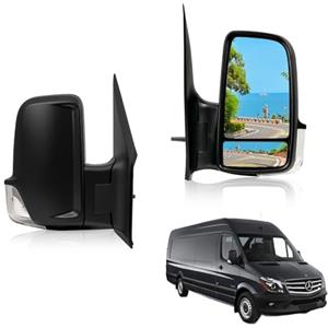 Convitex Specchietto Retrovisore Esterno Elettrico per Mercedes Sprinter 906 anno 2006-2020, Destro DX Lato Passeggero,E-Mark E9