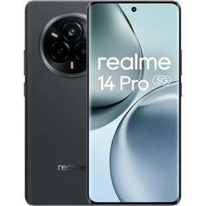 realme 14 Pro 5G Smartphone,Dimensity 7300 5G,Fotocamera 50 MP IMX882 OIS,120Hz 6.77" FHD+ Display,8GB+256GB Telefono,Batteria da 5260 mAh,Dual SIM Android 15,NFC IP69,Senza Adattatore,Grigio