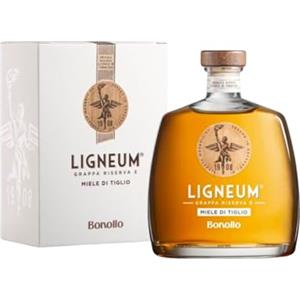 BONOLLO LIGNEUM GRAPPA RISERVA E MIELE DI TIGLIO 40% VOL 70 CL