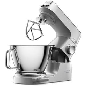 Kenwood KVL85.704SI Titaniu Chef Baker XL Impastatrice Planetaria con Ciotola da 5L e 7L, Fruste per impstare e Accessorio Frullatore, Robot da Cucina, Tritacarne e mini Tritatutto