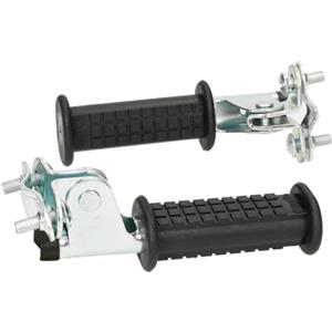 BOBIKE 8015300001 - Poggiapiedi pieghevole universale di ricambio per sedia modello uno junior a colori Nero