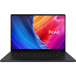 ASUS ProArt P16 H7606WM#B0F2HX8J6N, Notebook con Monitor da 16" OLED Glossy, 60Hz, AMD Ryzen™ AI 9 HX 370, RAM 32GB, 1TB SSD, Win 11Home, Nero