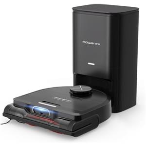 Rowenta, Robot Aspirapolvere X-PLORER Serie 220+, Animal & Allergy, Robot Aspirapolvere Lavapavimenti con Svuotamento Automatico della Polvere, Batteria di 120 Min, Potenza fino a 5600 PA, RR9495