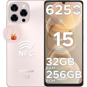 DOOGEE Note 58 Pro Smartphone Android 15, 32GB+256GB/TF 2TB Cellulari, 6250mAh Telefono Cellulare, 6.75" 90Hz Octa-Core Telefoni, 16MP+8MP/Fingerprint/Face ID/4G Dual SIM/Widevine L1/OTG/Tipo-C/NFC
