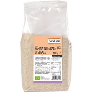 PROBIOS Srl SOCIETA' BENEFIT Fior di Loto Farina Integrale di Segale Biologica 500g