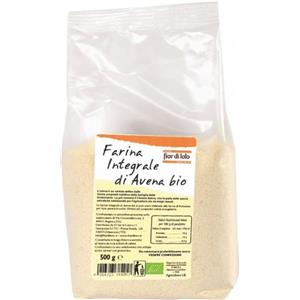 PROBIOS Srl SOCIETA' BENEFIT Fior Di Loto Farina di Avena Integrale Biologica 500g
