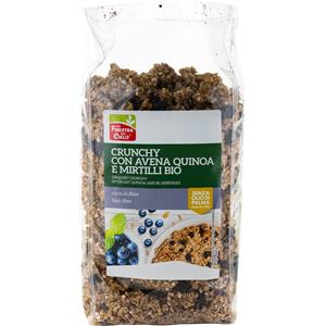 PROBIOS Srl SOCIETA' BENEFIT La Finestra Sul Cielo Crunchy Avena, Quinoa e Mirtilli Biologici 375g