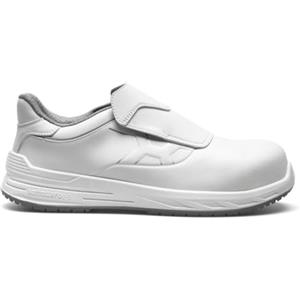 Sottozero Work SOCIM Wasabi S2 HRO FO SR ESD Scarpa Bassa Antinfortunistica da Cucina Microfibra, Uomo/Donna (Bianco, Sistema Taglie Calzature EU, Adulto, Uomo, Numero, Media, 44)
