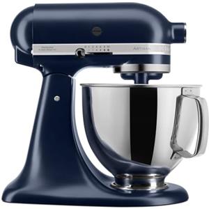 Kitchenaid Planetaria - Artisan - Robot da Cucina con testa inclinabile e 3 accessori - 4.8 L - Impastatrice - Inchiostro blu