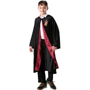 Rubie's Rubies Costume Harry Potter Deluxe per Bambino e Bambina, Licenza Ufficial, Tunica con Cappuccio, Unisex, Gryffindor