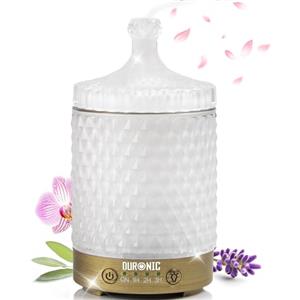 Duronic AD31 Diffusore Aromi USB Portatile, Brumizzatore Oli Essenziali, Purificatore Aria Naturale, Umidificatore Aromaterapia