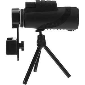 BUGUUYO Telescopio Monoculare 80X100 Alta Potenza con Treppiede e Adattatore Smartphone Cannocchiale Compatto per Birdwatching Escursionismo e Campeggio Monocolo per Adulti e