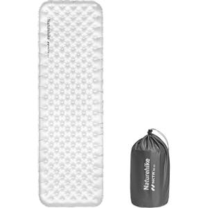 Naturehike Materassino gonfiabile 6.5R 186cm*58cm, Ultraleggero Campeggio Materasso, Durevole Materassino da Campeggio Portatile per Trekking Escursionismo